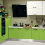 Кухня - зеленый цвет