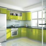 Кухня - зеленый цвет-2