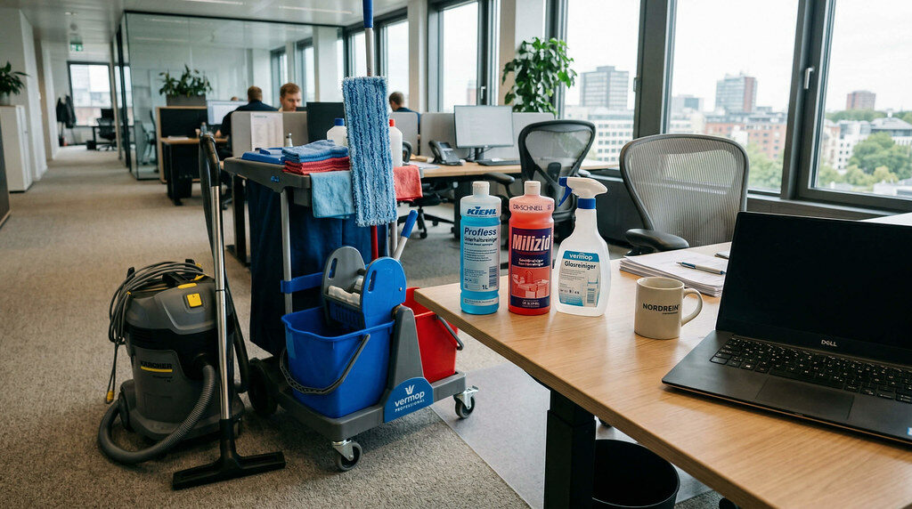 Средства и оборудование для уборки офиса